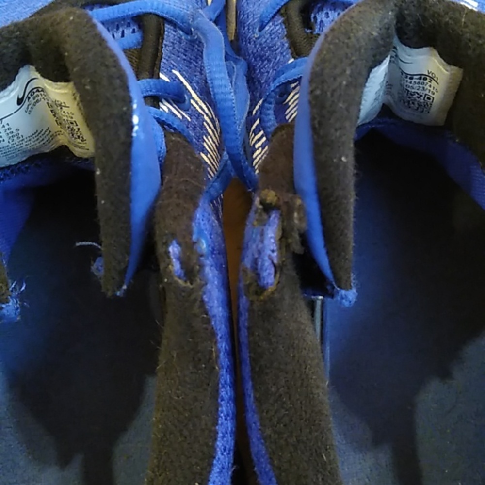 Nike Zoom Kyrie Flytrap 2 Athletic Shoes.Royal Blue & White, Black Swoosh Mens 8 - Picture 6 of 11